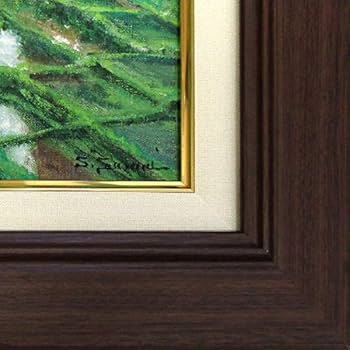 Amazon.co.jp: 澤井進『五箇山(F6号)』油彩画 風景画 合掌造り 集落 こ