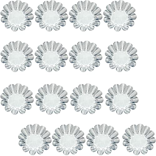 PEZEEU Stainless Steel Muffin Tins, 16 Pieces Egg Cake Mold, Reusable Muffin Moulds, Nonstick - Image 2