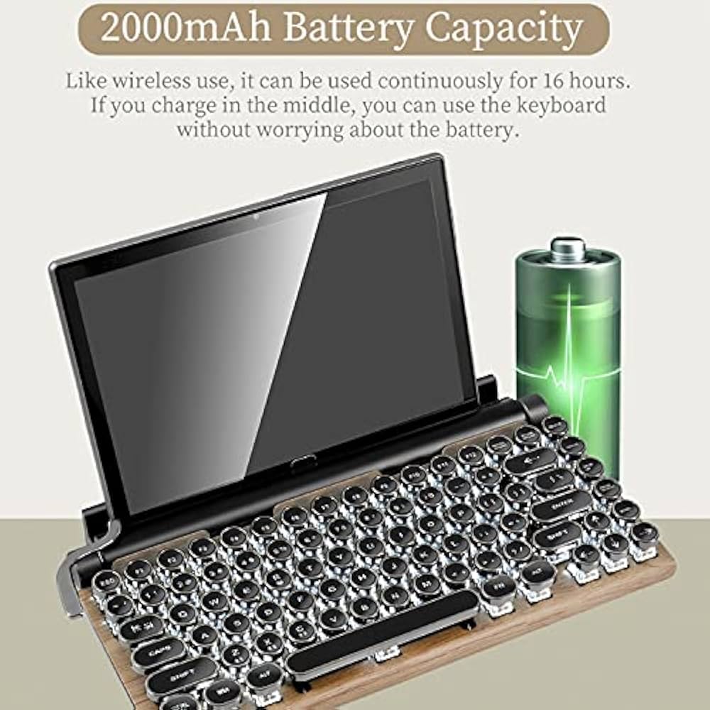 Amazon | コンピューターワイヤレスキーボード TW1867ラウンド