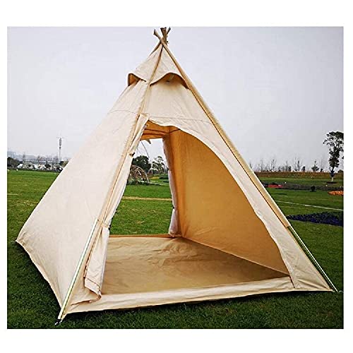 7'x7' Cotton Canvas Bell Teepee Tent
