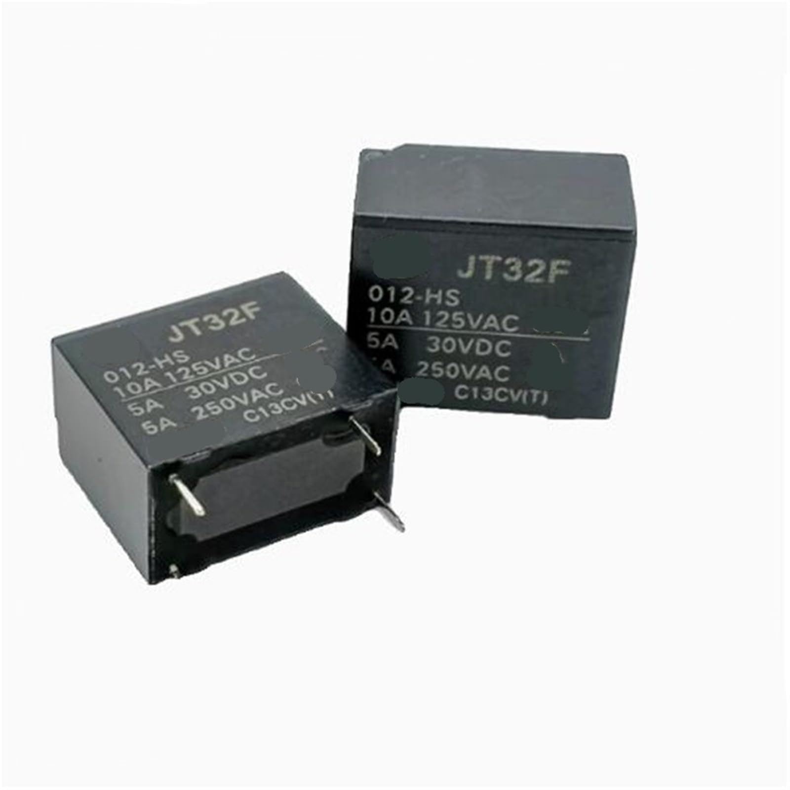 Relais JT32F 012HS 12V CC commutation rapide 10A haute isolation 4 broches