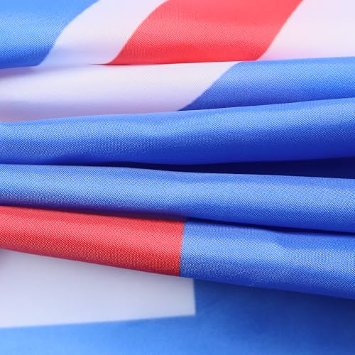 Image of AZ FLAG - Anguilla Flag - 2x3 Ft - 100D Polyester Anguillian - British Banner with Two Metal Grommets - Fade Resistant - Vivid Colors - 2' x 3' Feet - 90x60 Cm