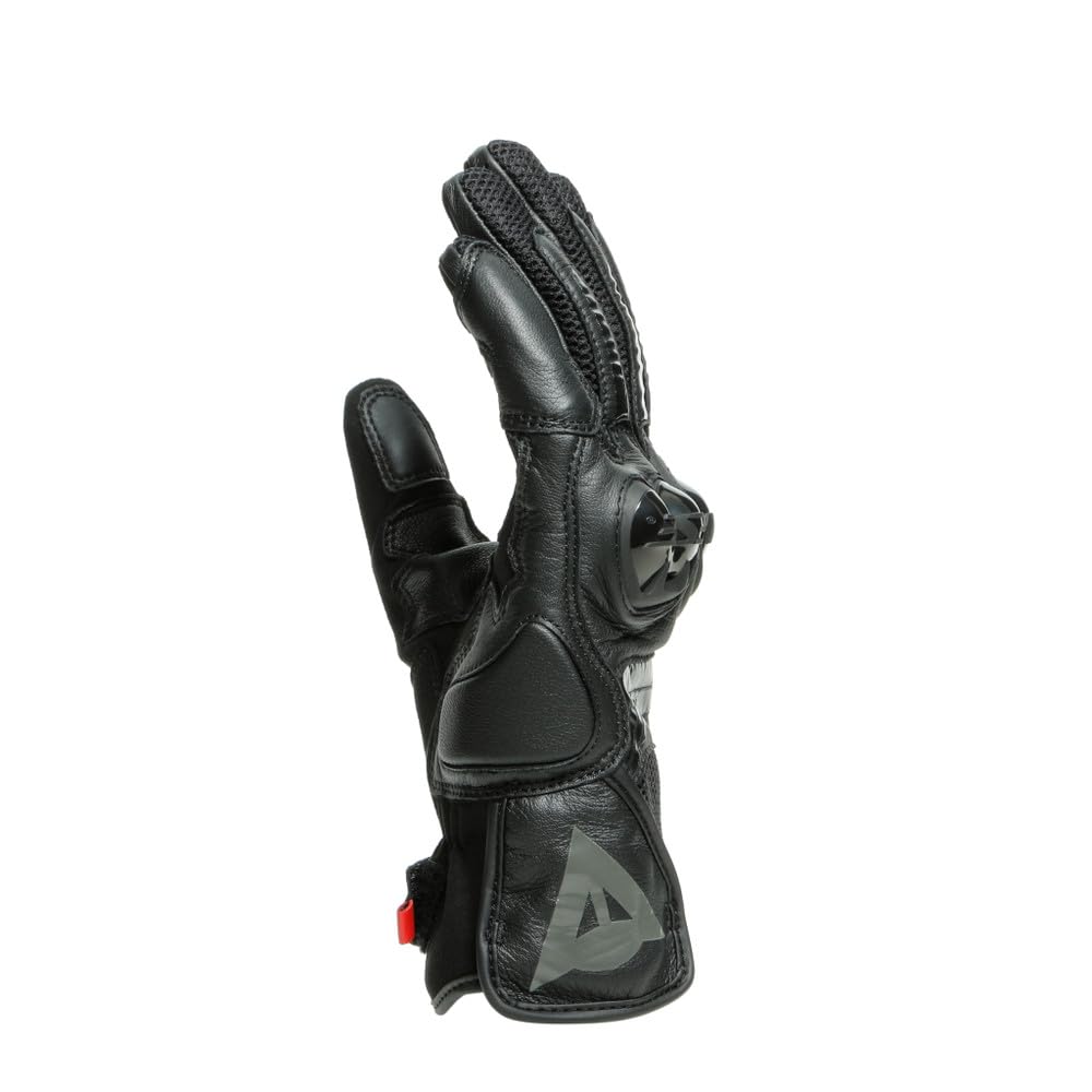 DAINESE - Mig 3 Unisex Leather Gloves, Guanti Moto Pelle, Nero, XS