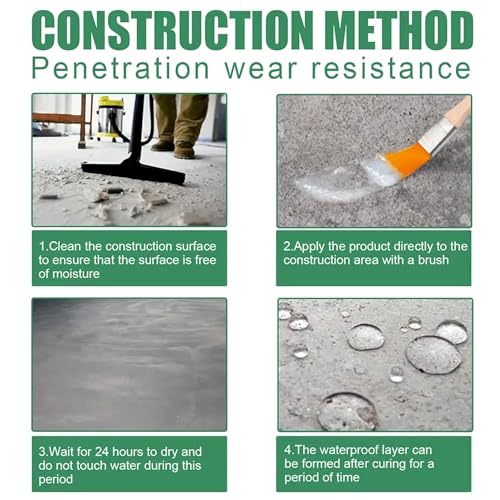 Image of DS CARE Crack Seal Glue - 300gm with Brush Transparent Waterproof Glue for Roof Leakage Crack Seal Agent Roof Water Leakage Solution Water Proof Glue, Waterproofing for Pipe Wall Tiles - 300gm