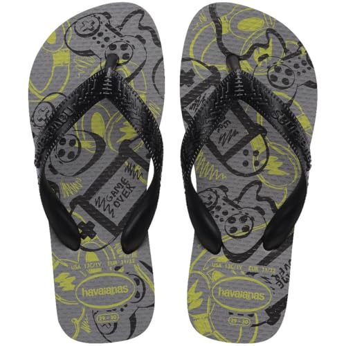 Chinelo, Havaianas, Infantil, Kids, Athletic, 29 e 30, Cinza Aço