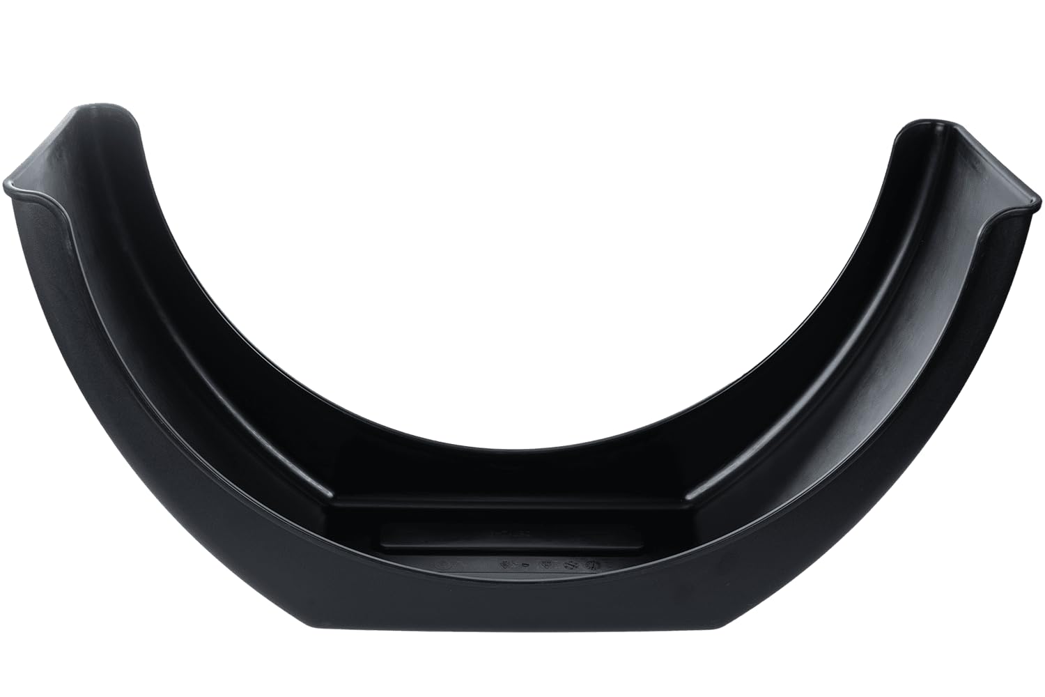DOMAR Set di due parafanghi da 14 a 17 pollici in plastica per rimorchio auto 870 x 260 mm passaruota con fondo piatto per un'eccellente protezione contro fango e sassi