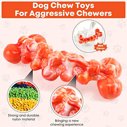 Wowbala Dog Toys For Aggressive Chewers/Dog Chew Toy/Large Dog Toys/Indestructible Dog Toys/Dog Chew Toys For Aggressive Chewers/Super Chewer Dog Toys/Tough Dog Toys For Medium/Large Breed #TOP4