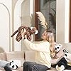 Niuniu Daddy 20" Weighted Stuffed Plush Animal for Kids Adults (Stuffed Leopard 3.3 Pound) #1