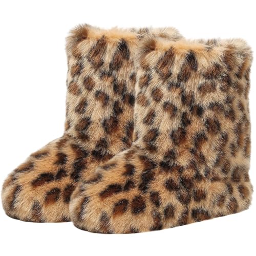 Bottes léopard à plateforme : restez au chaud tout l'hiver - 2