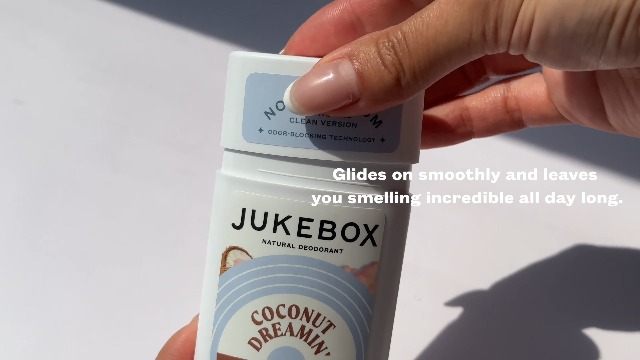 Amazon.com: JUKEBOX Natural Deodorant for Women–Coconut Dreamin