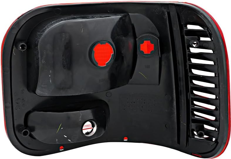 JP Auto Compatible with Dodge Ram 1500 2500 3500 Van 1994 1995 1996 1997 1998 1999 2000 2001 2002 2003 Tail Lights Lamps Set Driver and Passenger Side