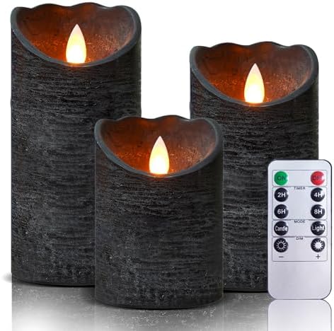 Candele LED Senza Fiamma Set 5 (13/14/16/18/20cm) Vera
