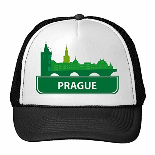 Gorra verde Praga de niños para excursiones de verano y días de parque con cierre ajustable 1
