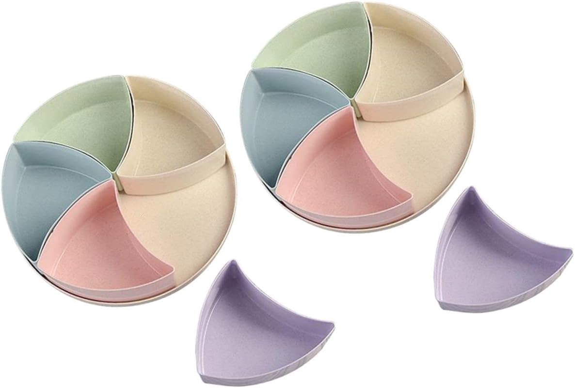 BIUDECO 2pcs Dog Box Candy Box Veggie Platter Serving