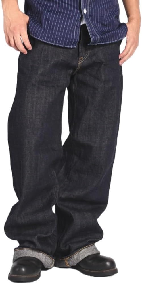 鬼デニム] 【2025春夏】 12oz. 鬼楽 KIRAKU スーパーワイドストレート