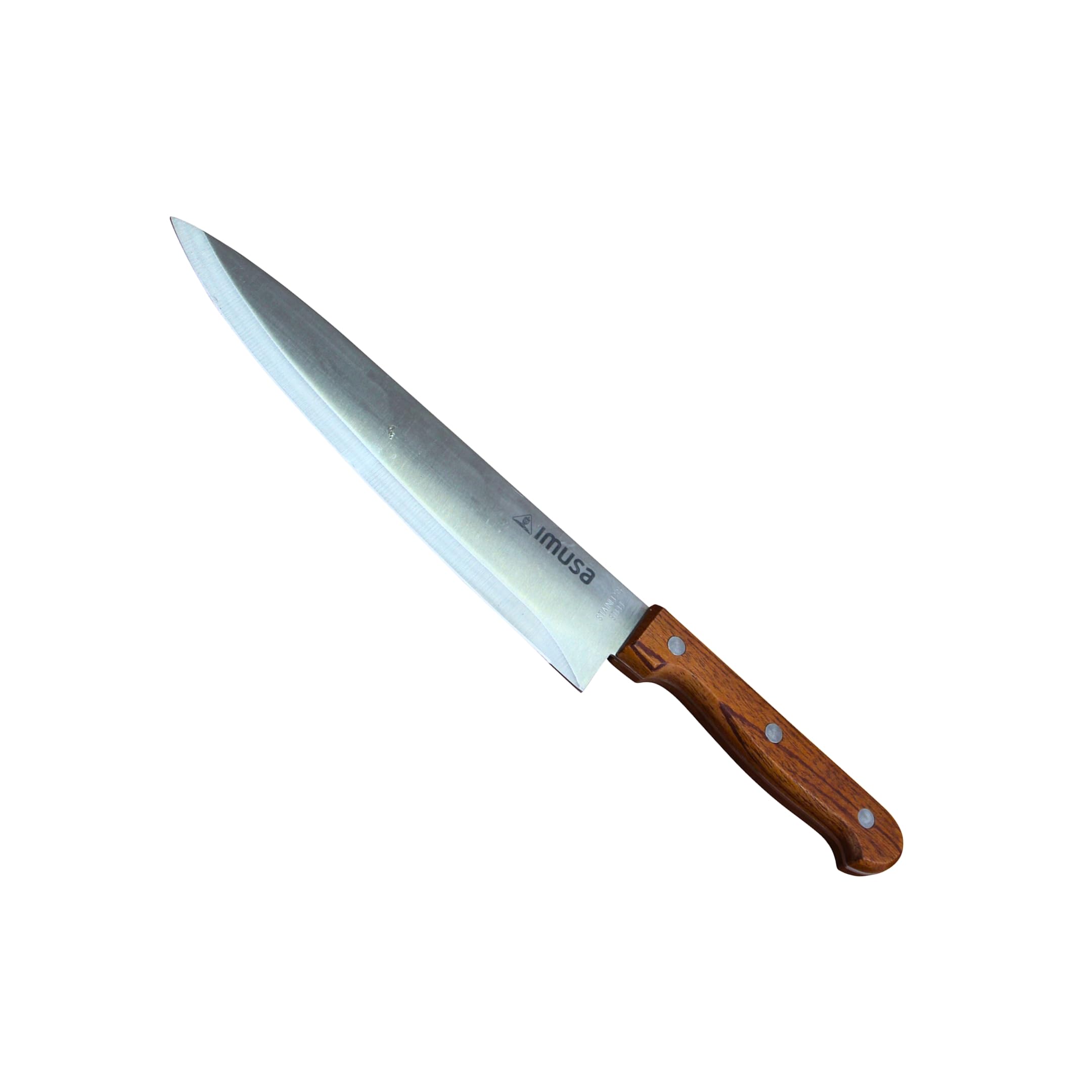 Amazon.com: IMUSA 8in Stainless Steel Chef Knife with Wood Handle