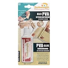 Technicqll 1 X Clear PVA Adhesive Glue for Paper Cardboard DIY Models Books Water Resistant Strong 80Ml
