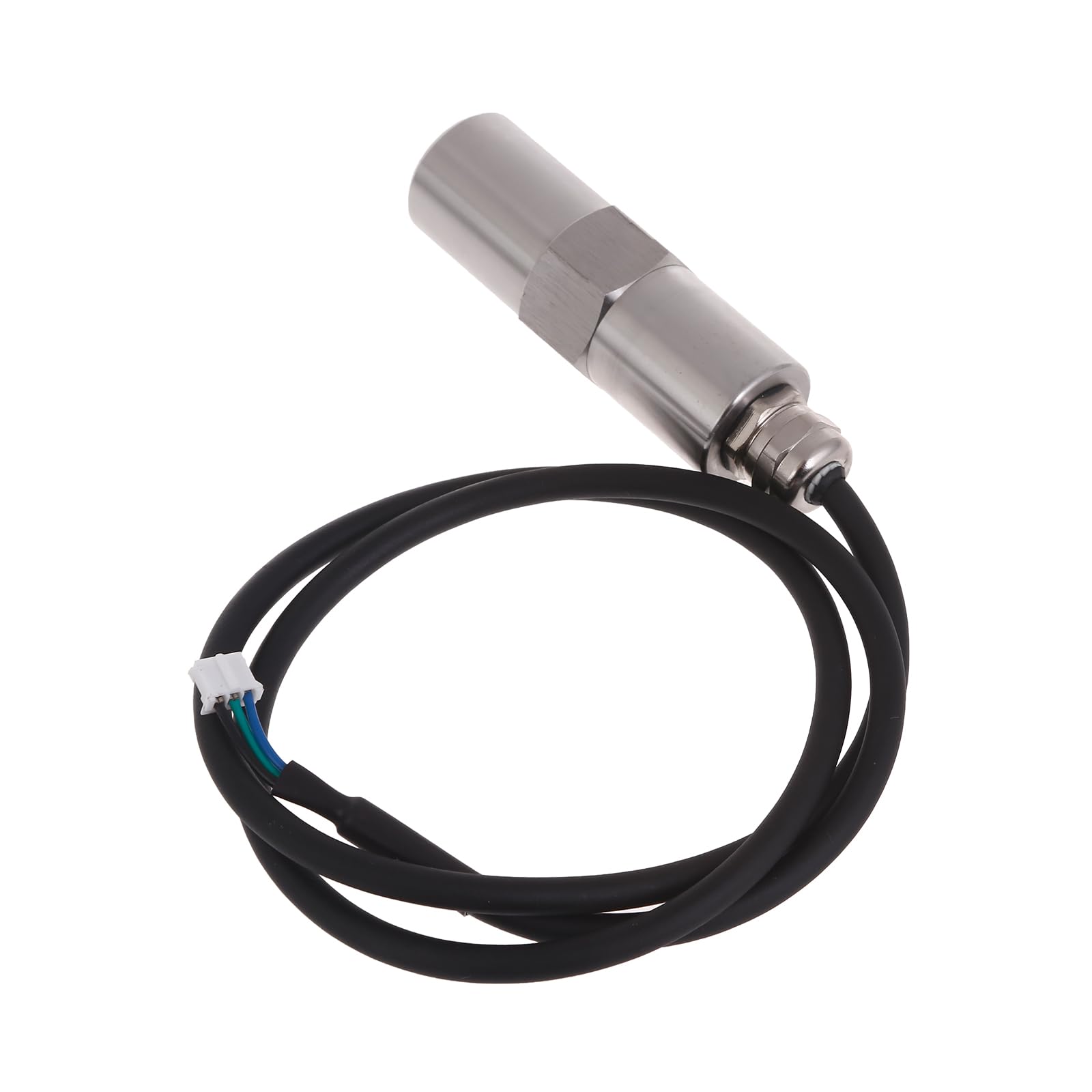 Stainless Steel Pressure Sensor Transmitter Sender Transducer for Water Industrial Environmental Stainless Steel Pressure Sensor Easy to Use Water Industrial Environment Cores