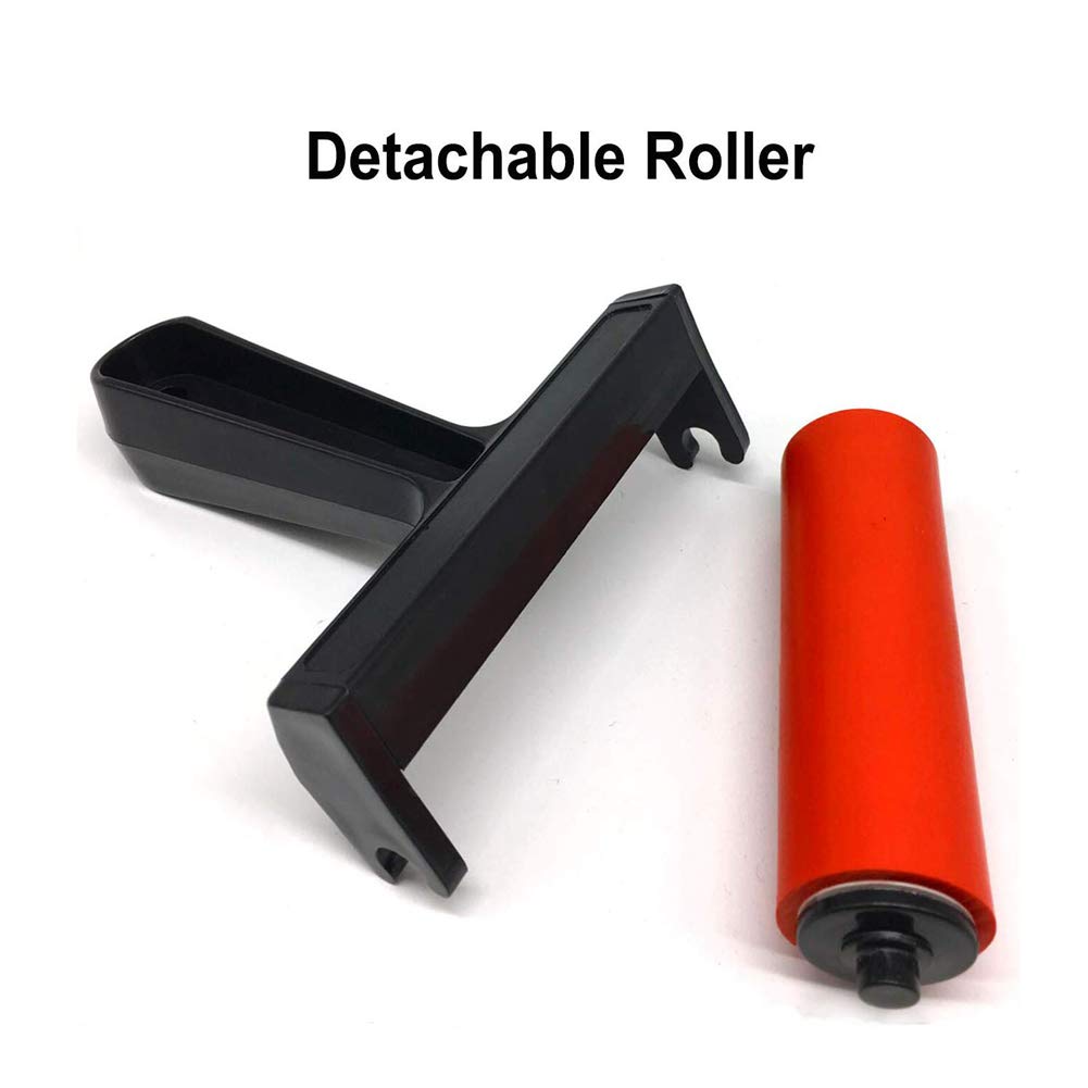 Rouleau De Peinture à Motif En Caoutchouc De 7 Pouces, Rouleau De Peinture, Texture En Relief, Outils De Peinture Pour Mur Décoratif, Brosse Domestique