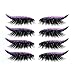 Aaiffey Eyelash Stickers,Reusable Eyelid And Eyelash Stickers Makeup Stickers Instant Outline Easy Quick Application -Women Makeup Eyeliner stickers 4Pairs (Puple)