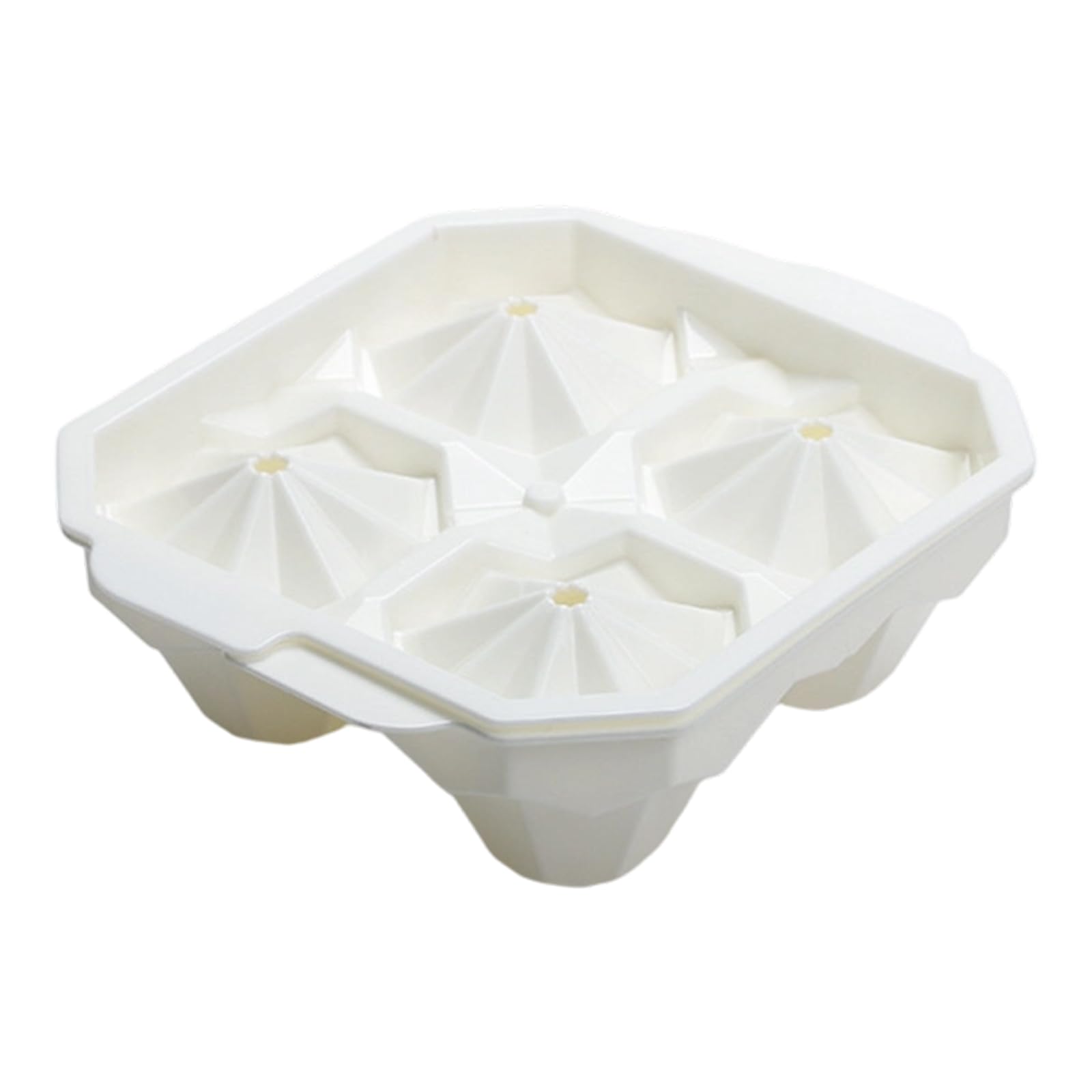 TQUXNGA Innovative Crystal Design Ice Block Maker for Whiskeys and Cocktails Easy Releases for Enhancing Any Drink Presentation Drink Ice Molds