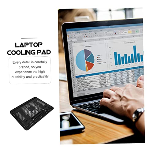 Base para Notebook con Ventilador TEHAUX Negro miniatura 6