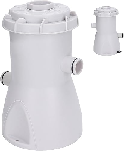 Miniatura 8 de Bomba de filtro de piscina HS 8660 30W 800GAL por hora Bomba de filtro de cartucho de piscina impermeable de bajo ruido (enchufe de EE. UU. 110120V