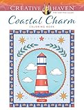 Creative Haven Coastal Charm Coloring Book: Escape to the Coast with Beautiful Scenes to Color (Adult Coloring Books: Sea Life)