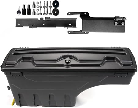 PIT66 Storage Box, Compatible with Ford F150 2015 2016 2017 2018 2019 2020 Rear Left Case Truck Bed Tool Box Drawer
