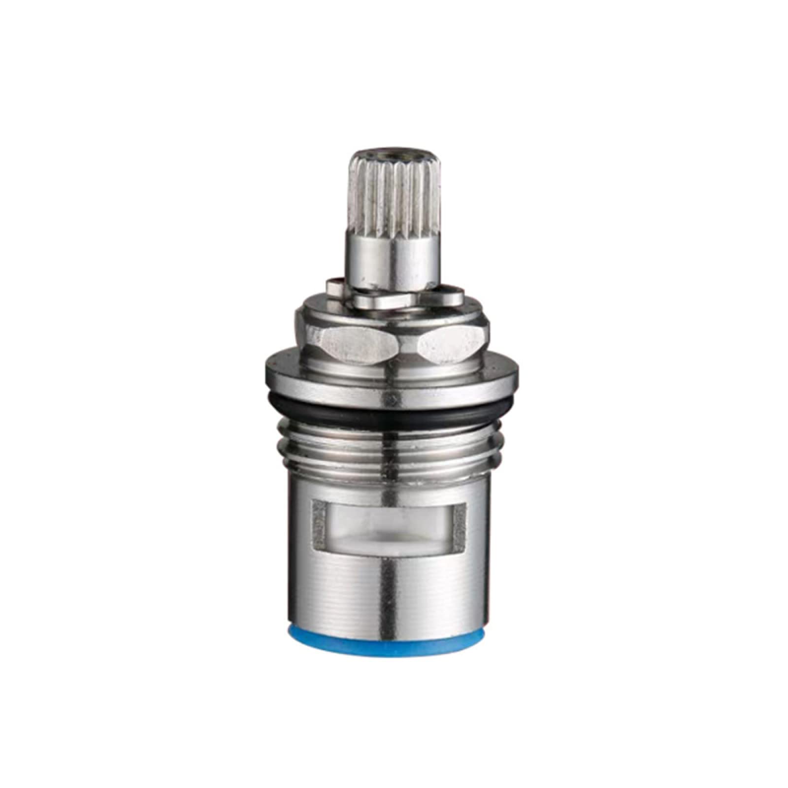 tap Cartridge， Ceramic Disc Cartridge Insert Faucet Valve Quarter Turn(Blue)