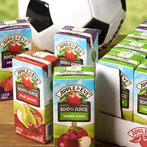 Apple & Eve 100% Juice, Natural Cranberry, 6.75 Fluid-oz, 40 Count