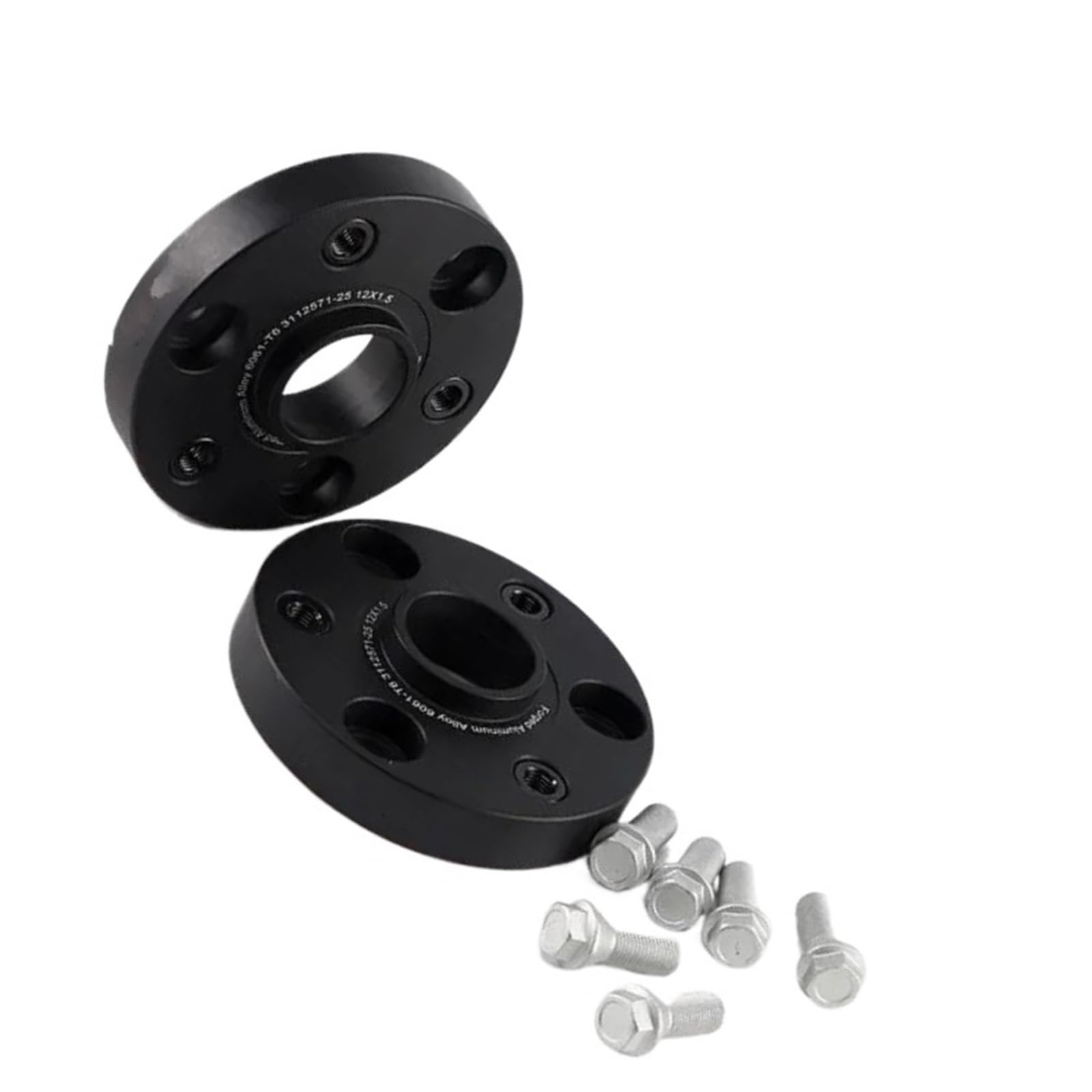 Entretoises roues alliage d'aluminium - Adaptateur de voie auto PCD 3-112