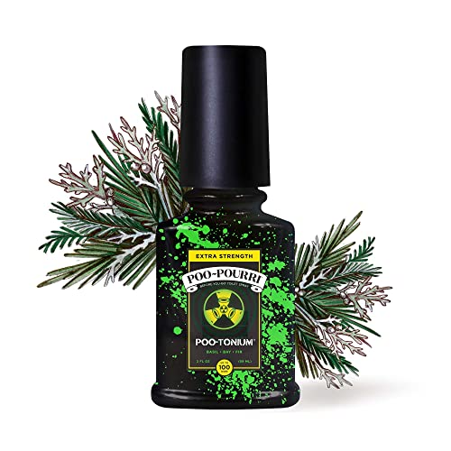 Image of Poo-Pourri Before-You-Go Toilet Spray, Extra Strength Poo-Tonium, 2 Fl Oz - Basil, Bay and Fir