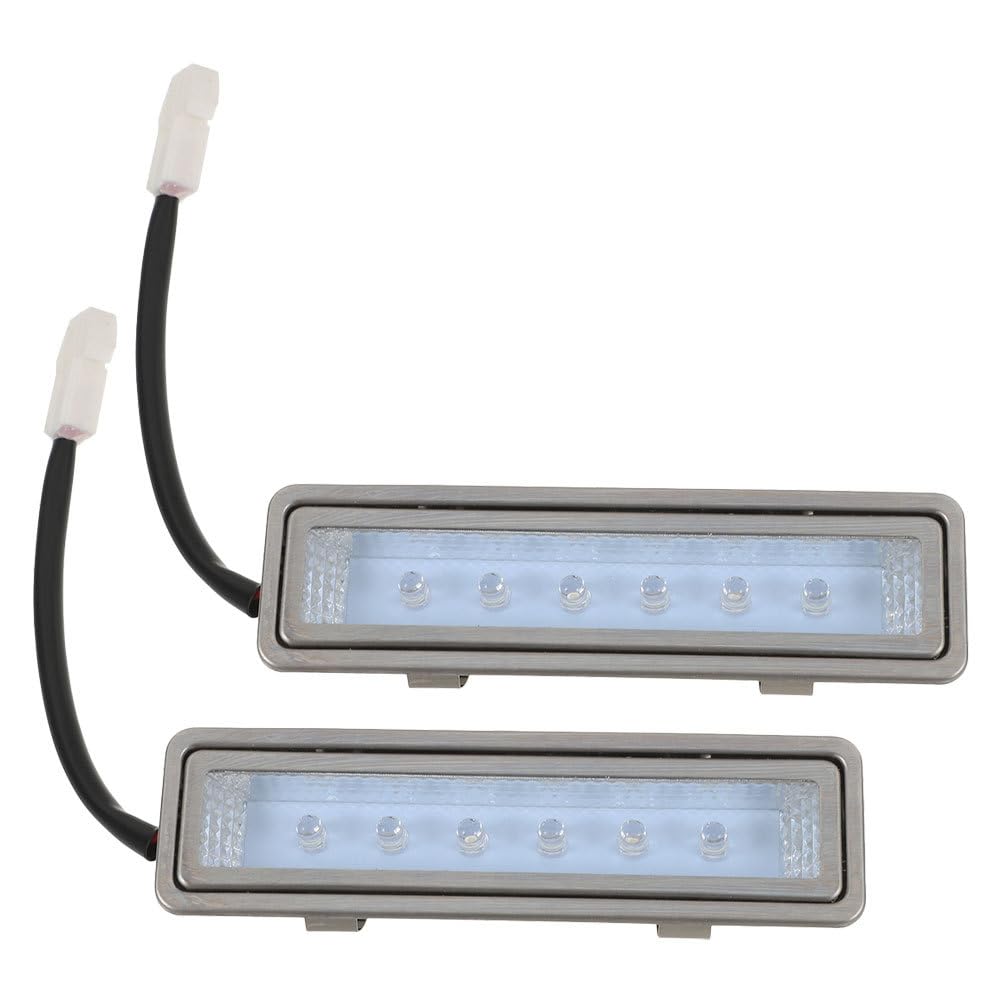 ANDRESLAD 2pcs LED Range Hood Light Bulbs Cool Replacement for Integrated Stoves Kitchen Vent Hoods Energy Efficient Bright LED Lighting Easy Install
