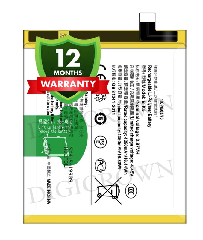 Image of Original B-K5 Battery Compatible for Vivo X30 | X30 Pro - (4350mAh) - 1 Year Warranty DF7