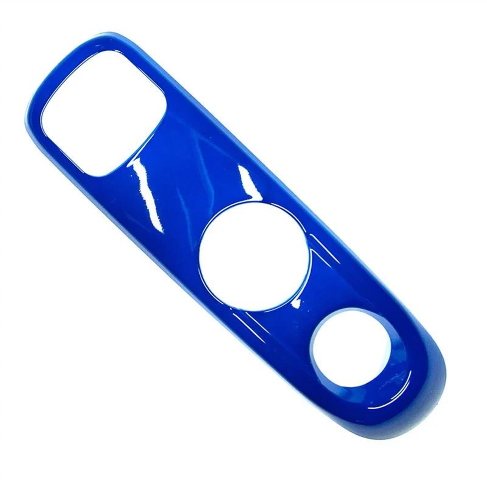 Car Gear Shift Panel Decoration Shell Protective Cover Stickers Interior for Mercedes for Smart 451 for Fortwo HGMGFYCX(Blue)