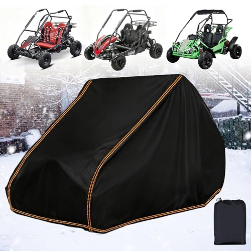 QYMOTO Go Kart Cover, Fit Coleman KT196 Go Kart Accessories
