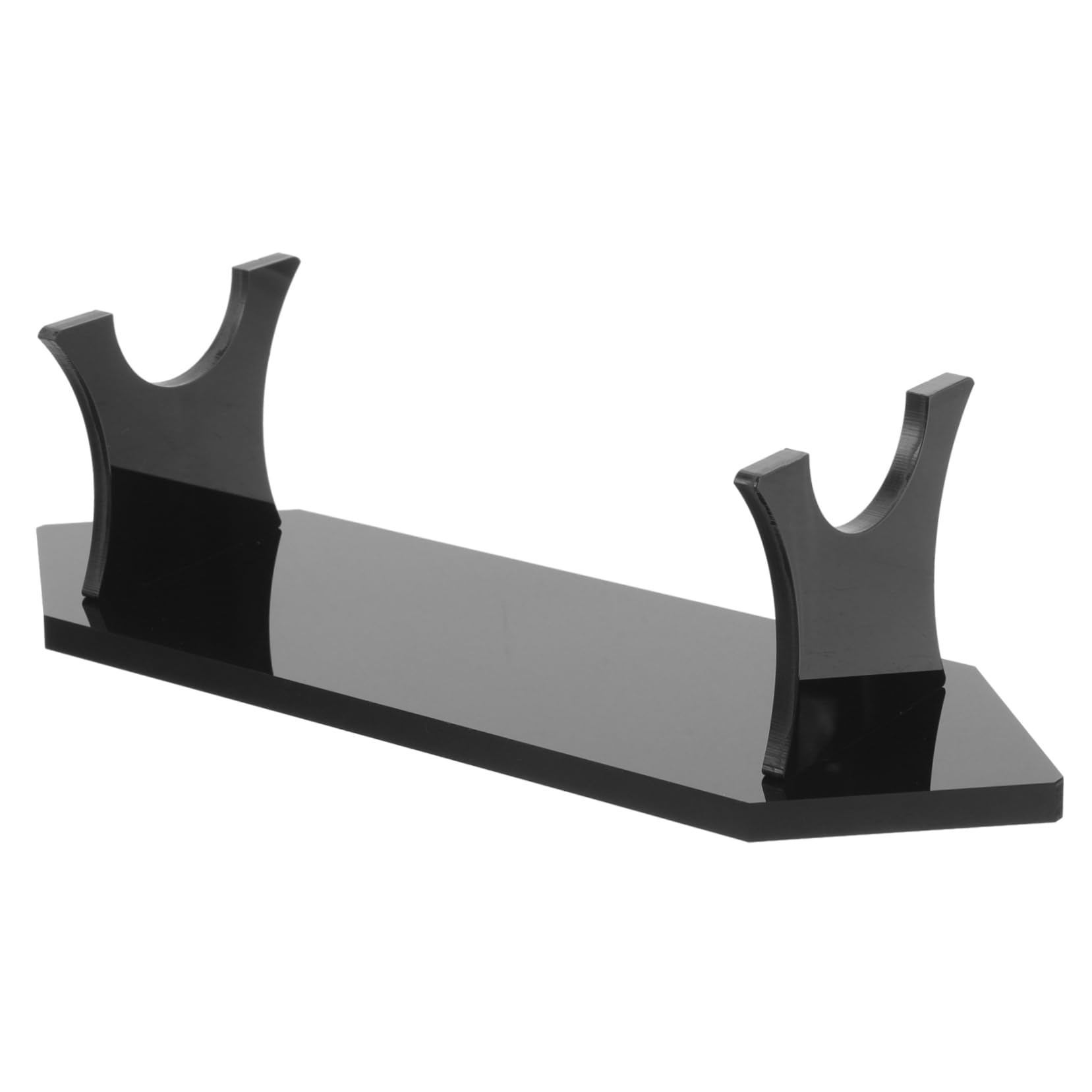 SOLUSTRE Knife Display Stand Knife Holder Cutter Display Holder Decorative Cutter Bracket Household Cutter Stand Cutter Display Stand Cutter Holder Stand Home Decor Acrylic Black