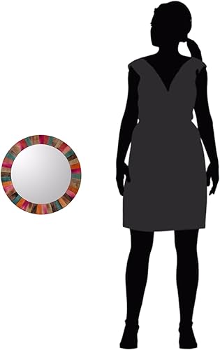 Miniatura 10 de Novica Espejo Mosaico (Cristal, dorado splash-parent (259598-P)