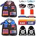 POKONBOY 2 Sets Tactical Vest Kits Compatible with Nerf Guns N-Strike Elite Series