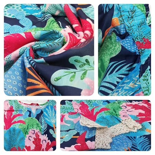 Image of GRECIILOOKS Co-ord Set for Women Stylish | Kurti Set For Woman | Short Kurti's For Women | Dress For Womans | Printed V-Neck Design For Women's 3 /4 Sleeve