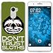 Produktbild PhoneNatic Case kompatibel mit HTC One X10 Silikon-Hülle Crazy Animals Faultier M3