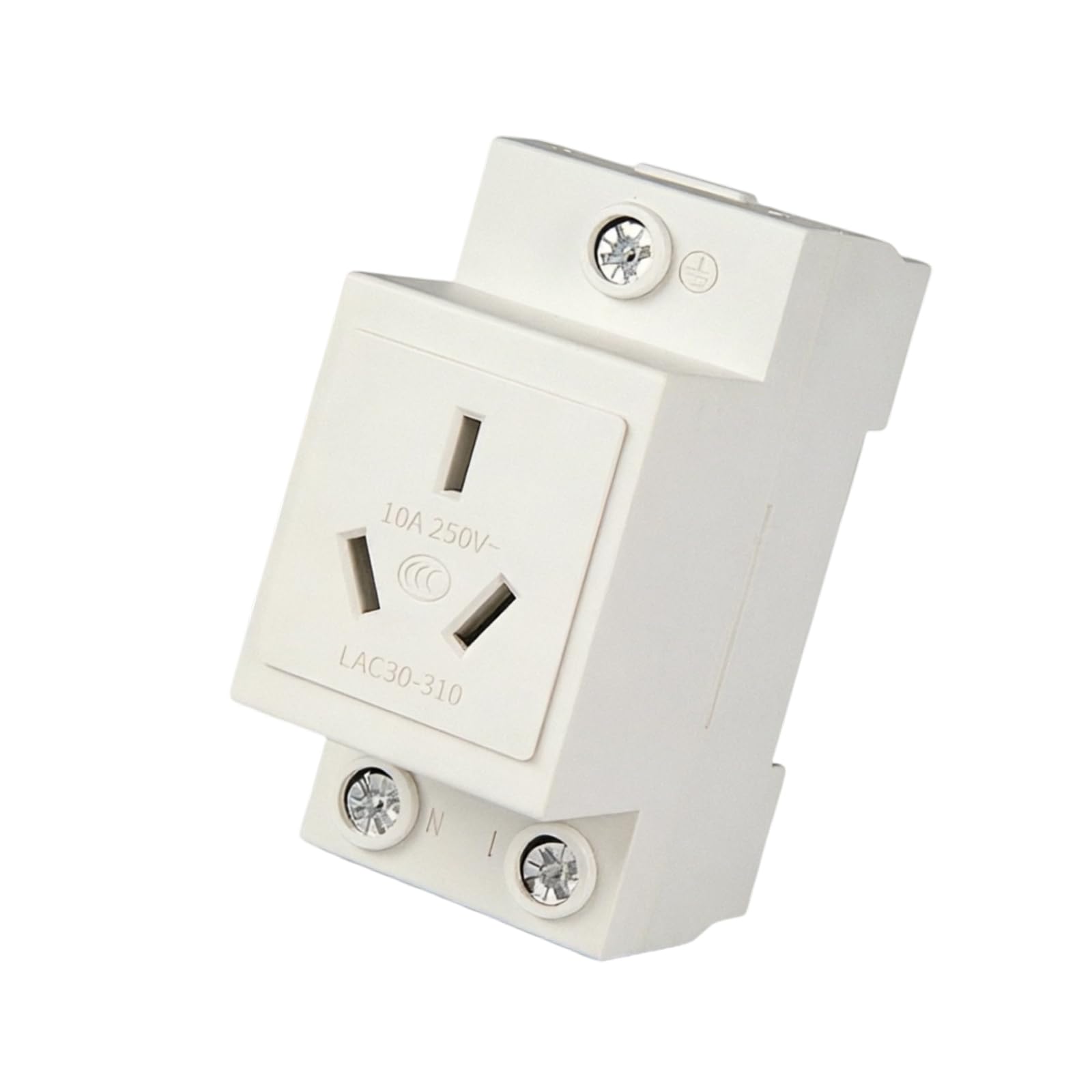 Alloneslife E Din Rails Socket Multihol Rails Mounted Power Outlet For Hom Automation And Quipment Power Distribution 3/4 / 5Hol Industrial Outlet
