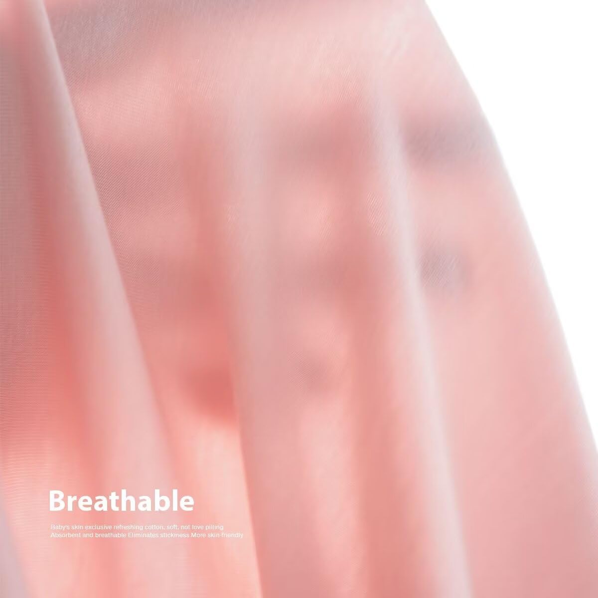 Teach Leanbh Unisex Baby 2 Pack Bamboo Viscose Pajamas Short Sleeve 2 Way Zipper Romper Jumpsuit Sleep and Play - Image 5