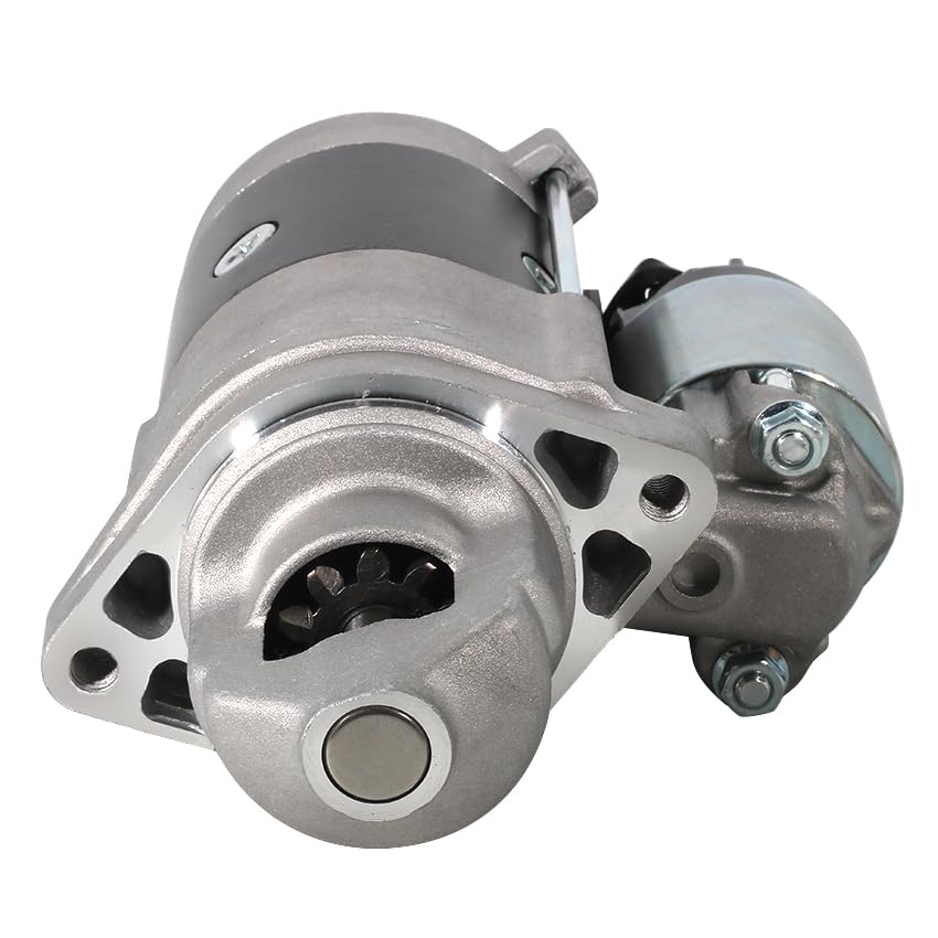 Starter, Starter Motor for Denso 428000-6600, 428000-6601, sr428000-6600, for John Deere Mower - Z-Trak, Z445 for Briggs Engine 2010, Z645 for Kawasaki 24 HP 2010, Z655 for Kawasaki 24 HP 2010