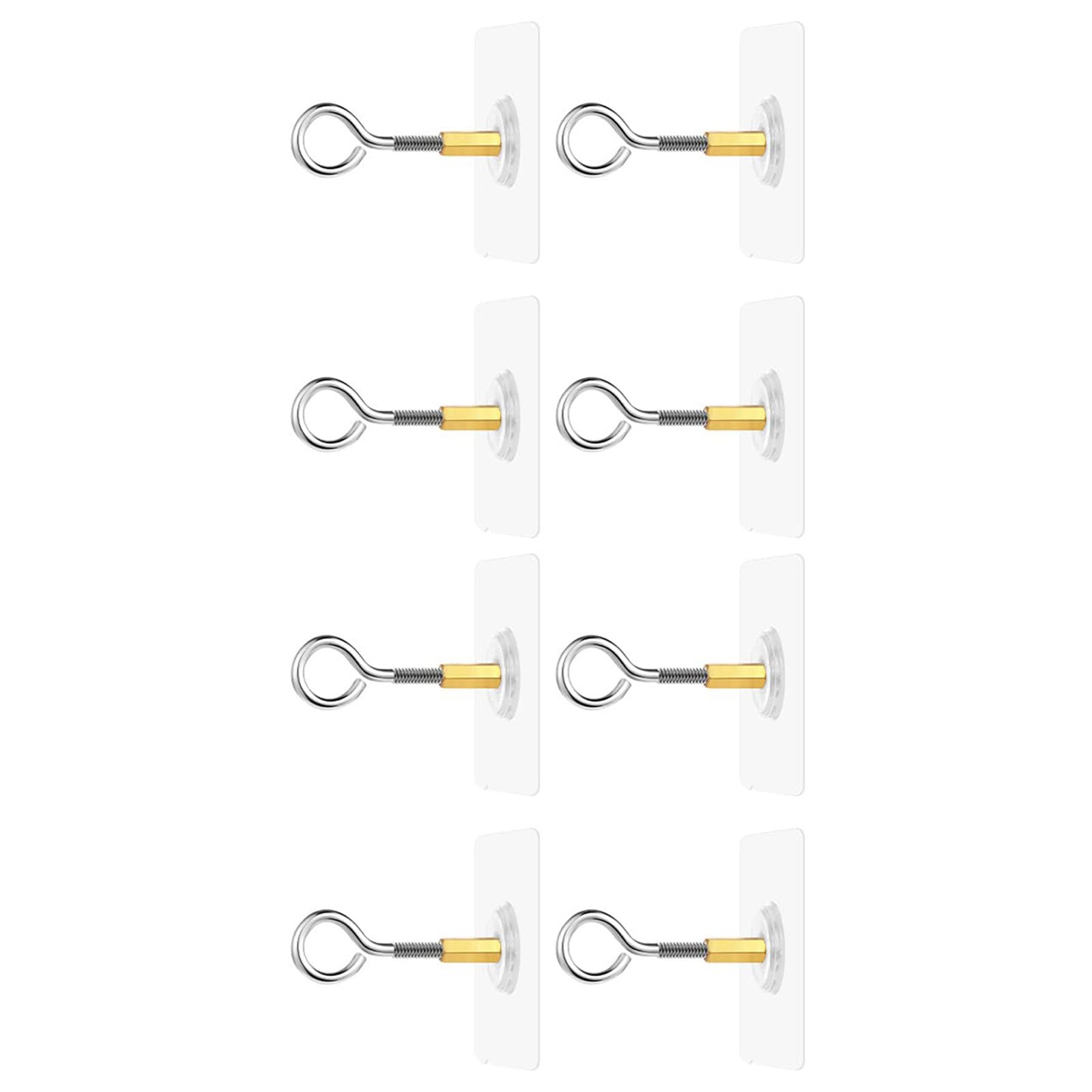 Kalttoy B Multipurpose Adhesive Ceiling Hooks For Winds Chimes Planter Lights Transparency Water Resistant Plant Hanger For Wall Multipurpose Adhesive Ceiling Hooks