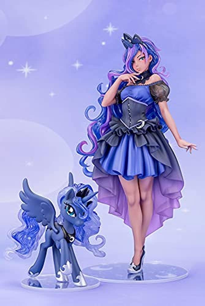 My Little Pony: Princess Luna Bishoujo Statue, Multicolor