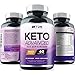 Price comparison product image Keto Diet Pills for Men & Women - 1 Month Supply - Vitamins and Minerals - Formulated in The UK - Vegan - Contributes to Fatty Acid & Carb Metabolism