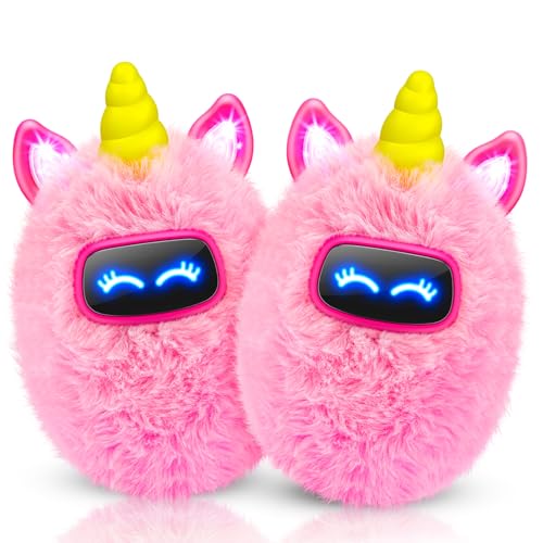 iKidiki Unicornios para Niñas, Walkie Talkie Niños Regalo Niña 3 4 5 6 7 8 9 10 Años Unicornio Juguete Niña 3-10 Años...