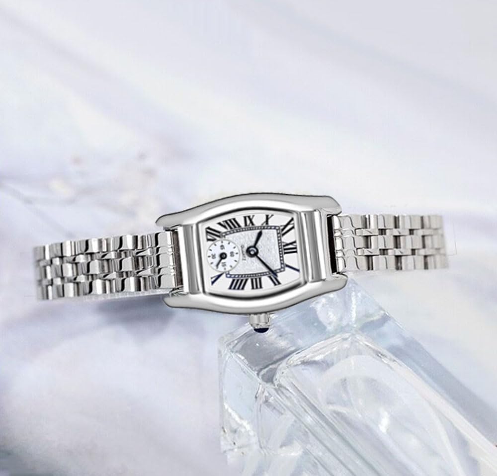 ADSBIAOYE Watches for Women with Small Vintage Bracelet Easy Read Roman Dial Ladies Quartz Wrist Watch Fashion Dress Watch Waterproof - Image 5